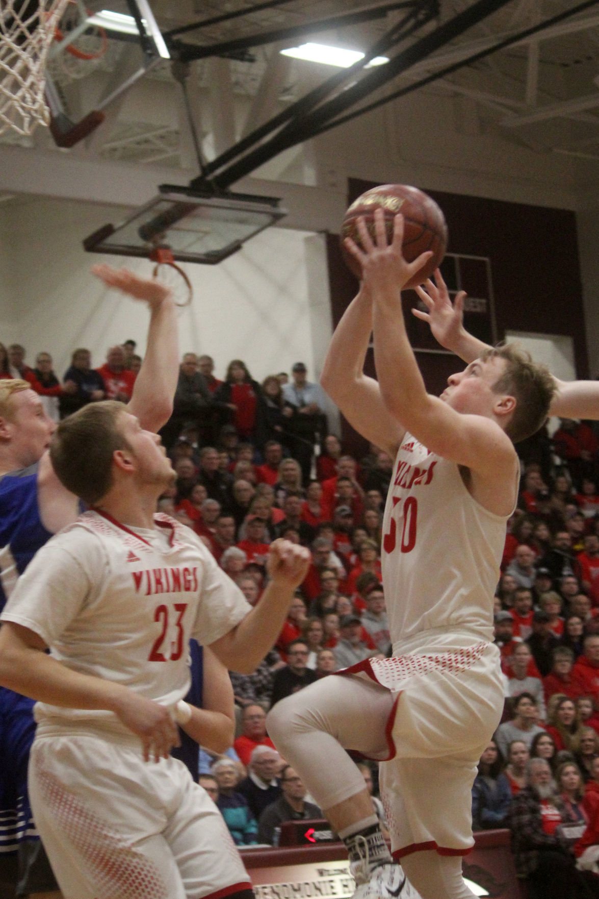 Colfax vs Clear Lake boys basketball 3-7-19